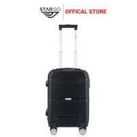 Vali Kéo Nhựa Du Lịch STARGO LUJOSO Z22 - Size S (20inch)/ Xách Tay (Cabin) - Khóa Số - Nhựa ABS