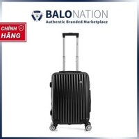 Vali Kéo Nhựa Du Lịch STARGO ESSENZA Z22 - Size S 20inch Xách Tay Cabin - Khóa TSA - Nhựa ABS - Hang chinh hang - Đen - 20 inch
