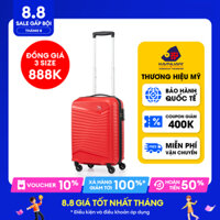 Vali kéo Rock-Lite KAMILIANT - MỸ  Thương hiệu Chính Hãng , bảo hành quốc tế trên 118 quốc gia - Đỏ - Trung 6825