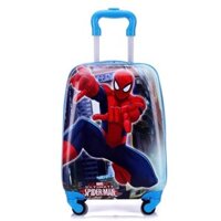 Vali kéo siêu nhân nhện, spiderman, người nhện cho bé đi du lịch in 2 mặt hàng có sẵn