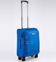 Vali kéo siêu nhẹ Glossy Diamond GL1801 20 inch – Blue