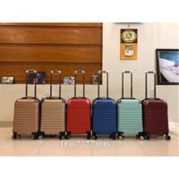 Vali kéo sọc ngang bo góc size 20 Tprooo