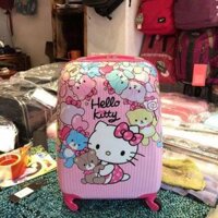 Vali kéo trẻ em du lịch cho bé in 2 mặt ( hàng loại 1) đủ mẫu, mới nhất 2024 thích hợp đi chơi du lịch