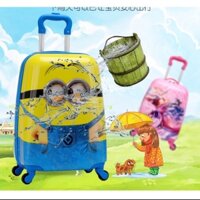 Vali kéo trẻ em in 2 mặt trước sau mới nhất 2020