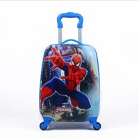 Vali kéo trẻ em size 18 hình siêu nhân nhện hàng loại 1