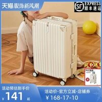 vali kéo trẻ em Vali Khung Nhôm Nữ Mới 2023 Chắc Chắn Và Bền Xe Đẩy Du Lịch Hộp Mã 24 Inch Nam Lên Máy Bay hộp vali kéo du lịch loại nào tốt vali du lịch nhỏ