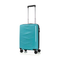 Vali kéo TRIPrism KAMILIANT - MỸ Khóa kéo đôi  ,4 bánh xe đôi 360 , Lớp vỏ chống trầy xước - XANH - Size 20 inch