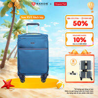 Vali Kéo Vải Du Lịch SAKOS ELITE 5 - Size S (20inch)/ Xách Tay (Cabin) - Khóa TSA - Chống Thấm, Trượt Nước