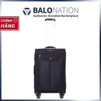 Vali Kéo Vải Du Lịch SAKOS WINNER 7 - Size L 28inch Ký Gửi Đại - Khóa TSA - Chống Thấm, Trượt Nước - Đen