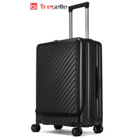 Vali khóa kéo cao cấp Hàn Quốc Tresette 6022 size 24 Có Ngăn Đựng Latop