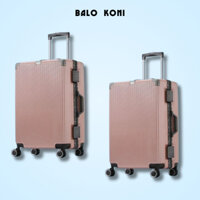 Vali khung nhôm kéo xách tay du lịch bo góc cao cấp chống trầy xước đủ các size