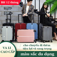 Vali Khung nhôm khóa sập cao cấp size20/24 inch hàng loại 1