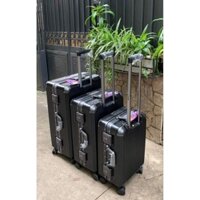Vali khung nhôm khóa sập. vali khung nhôm hàng cao cấp chính hãng công ty Traverking 8003