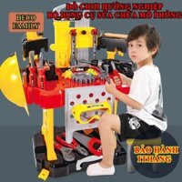 Vali kỹ sư /thợ kéo gỗ T108-1, bộ đồ chơi hướng nghiệp siêu cuốn hút cho trẻ