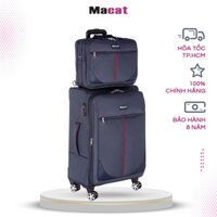 Vali Macat D4F Fortuner – Bộ đôi Túi Laptop & Vali 4 Bánh Xoay 26inch