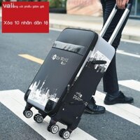 Vali nam phiên bản Hàn Quốc vali bánh xe đa năng 24 inch vali sinh viên mật khẩu hộp xe đẩy hành lý nữ 20 inch