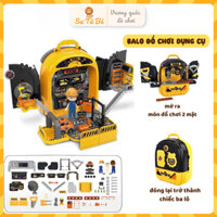 Vali nghề nghiệp balo đồ chơi 3in1 hộp dụng cụ sửa chửa tiệm chăm sóc thú cưng quà sinh nhật cho bé