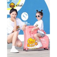 Vali ngồi cho bé B.DUCK nhập khẩu chính hãng size 20 ( phiên bản Vịt Buffy & Friends)