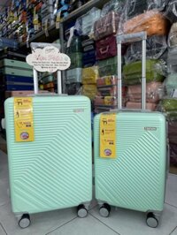 Vali nhựa ABS màu Xanh Ngọc size 20/24