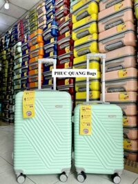Vali nhựa  ABS màu Xanh Ngọc 20 + 24 inch