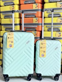 Vali nhựa ABS Màu Xanh ngọc size 20 + 24