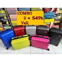 Vali nhựa ABS + PC  cao cấp đủ màu