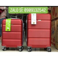 Vali nhựa abs xịn chịu lực- hoạ tiết 3D cực chất - sang trọng