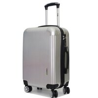 Vali Nhựa Bóng TRIP P807A - Size 60cm - Màu Bạc