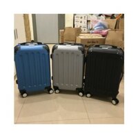 vali nhựa cứng 4 bánh xe xoay, size xách tay 20inc v712