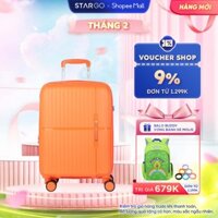 Vali Nhựa Du Lịch STARGO GARIS - Size S/M/ L (20inch/24inch) - Xách tay/Ký gửi - Khóa Số - Nhựa PP - Hạn Chế Va Đập