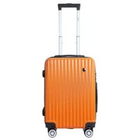 Vali nhưa du lich STARGO ESSENZA - Z22 Size cabin 56cm  20inch TSA - Hang chinh hang - Cam - 20 inch