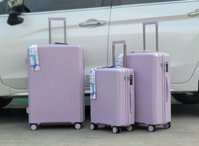 Vali Nhựa Hồng Tím Chống Vỡ PP HP 667 Size 20/24/28