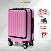 Vali nhựa kéo du lịch cao cấp TRIP LUX89 size 20inch có ngăn đựng Laptop