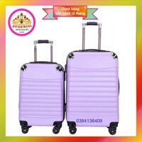 Vali nhựa kéo du lịch. Vali vân ngang, bo góc cao cấp, thời trang, đủ màu sắc cá tính. Hàng nhập khẩu. Rẻ, đẹp, bền