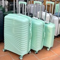 Vali nhựa PP cao cấp chống bể vỡ tuyệt đối - quăng quật thoải mái ko lo vỡ hỏng - Size 20-24-28 inch