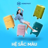 Vali nhựa PP dẽo cao cấp Travelking 883 Hùng Phát không lo bể vỡ bảo hành TRỌN ĐỜI