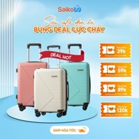 Vali nhựa PP SK668 là mẫu vali kéo cao cấp chống vỡ siêu bền chịu lực cực lớn size 20 24 28