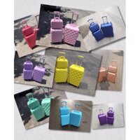 Vali nhựa rubi đủ màu mới chất đẹp; thời trang Size 24 ing