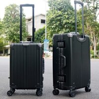 Vali Nhựa Size 20 Màu Đen Hùng Phát KN208 (Store 1001)