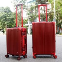 Vali Nhựa Size 20 Màu Đỏ Hùng Phát KN208 (Store 1001)