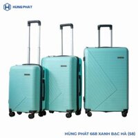 Vali Nhựa Xanh Mint Chống Vỡ PP HP 362 Size 20/24/28