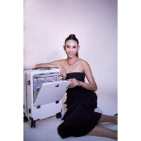 Vali Samsonite láptop khung nhôm doanh nhân nội địa Mỹ hàng độc quyền