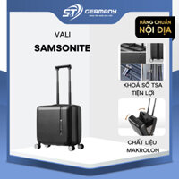 Vali Samsonite Novaire xách tay mini 18 Inch nội địa Đức, Vali kéo du lịch nhỏ gọn GST ELC 670111