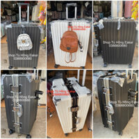 Vali size 29 3 khoá TSA 759k miễn phí ship khung nhôm khoá sập có khay nước