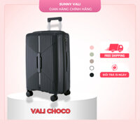 Vali SUNNY CHOCO - nhựa PP chống vỡ tuyệt đối (size 20/24/28 inch)