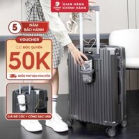 Vali SUNNY SV15 - Vali du lịch, vali khóa kéo thời trang nhựa PC + ABS bảo hành 5 năm