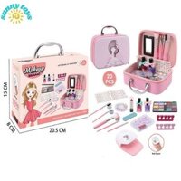 Vali trang điểm cho bé, đồ chơi make up cao cấp, an toàn, dễ làm sạch bằng nước - SUNNY TOYS