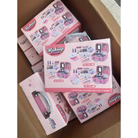 Vali trang điểm cho bé ,hộp đồ chơi trang điểm cao cấp