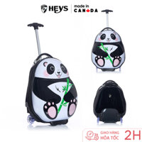 Vali Trẻ Em Heys Travel Tots S Panda White Nhựa PC cao cấp, Trọng Lượng Siêu Nhẹ Cho Bé, Du Lịch Tiện Lợi, Chính Hãng