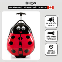 Vali Trẻ Em Heys Vali Travel Tots Lady Bug 18 inch S Red Nhựa PC, Trọng Lượng Siêu Nhẹ
